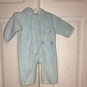 Infant Boy’s Mon Caramel Furry Outerwear